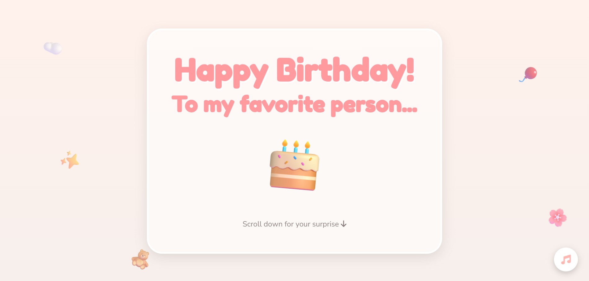 Birthday Template 1